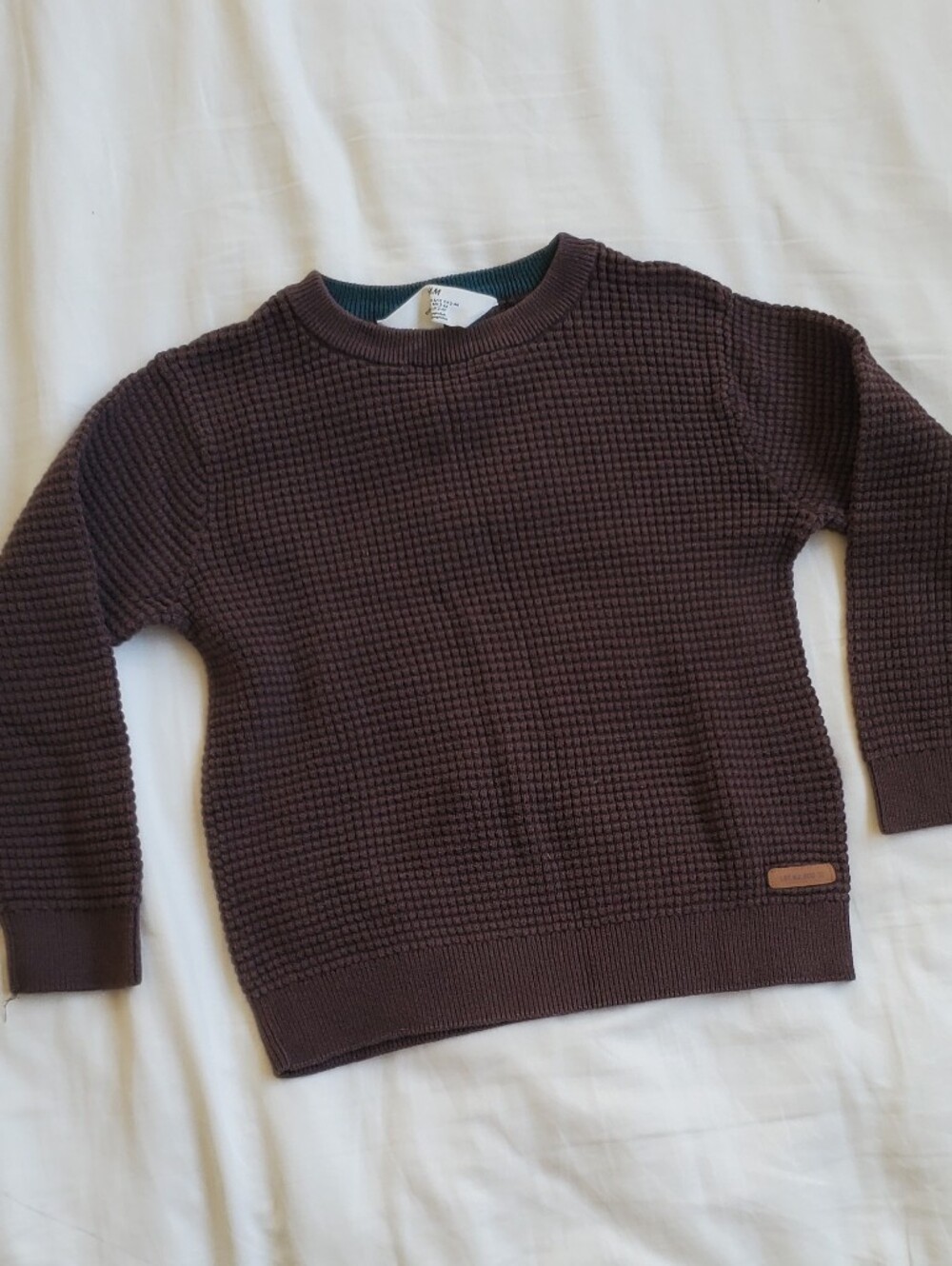 H&M Brown Knit Sweater